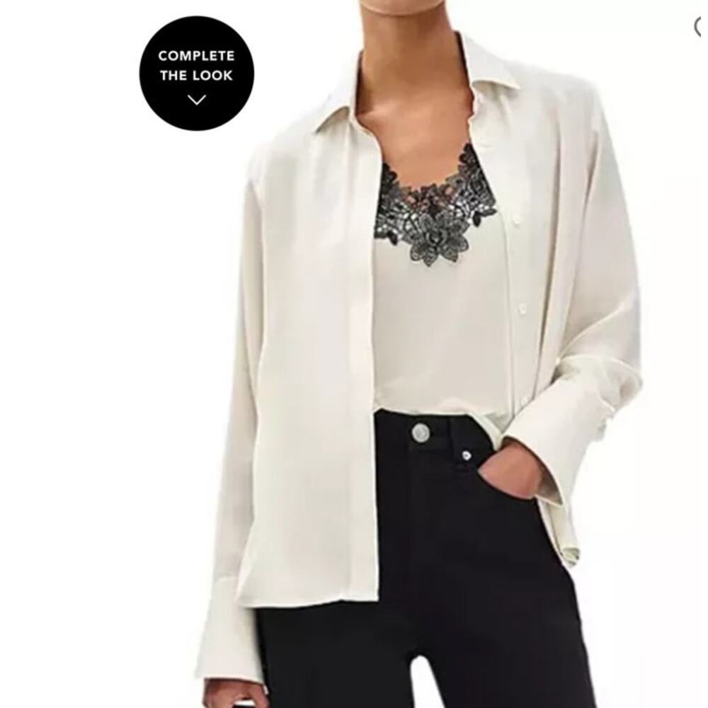 NWOT; Rag & Bone Venus Combo Cami Blouse - Picture 3 of 14